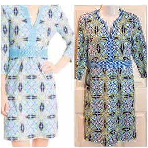 J. MCLAUGHLIN MARCIA PINWHEEL CATALINA DRESS